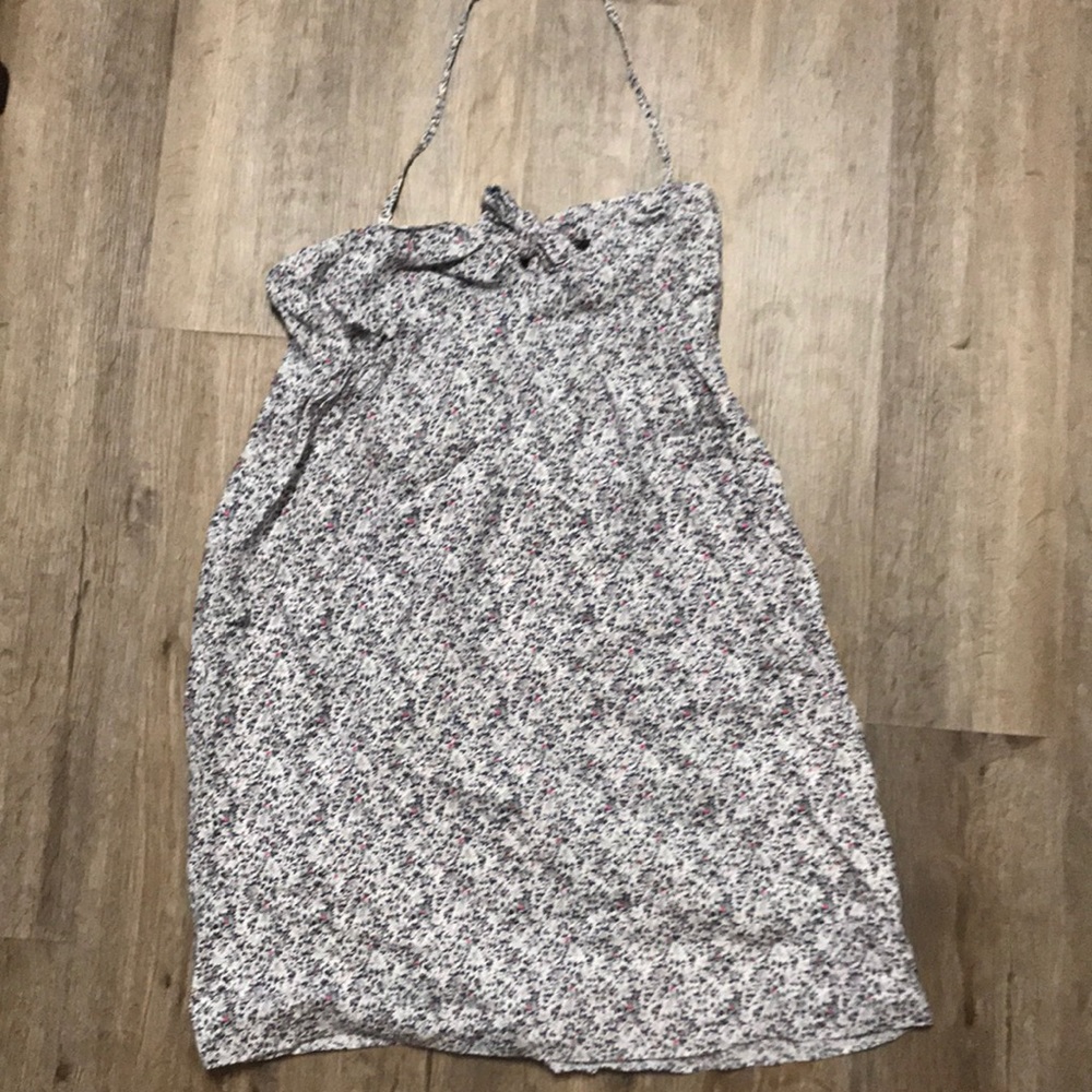 Jcrew strapless floral dress